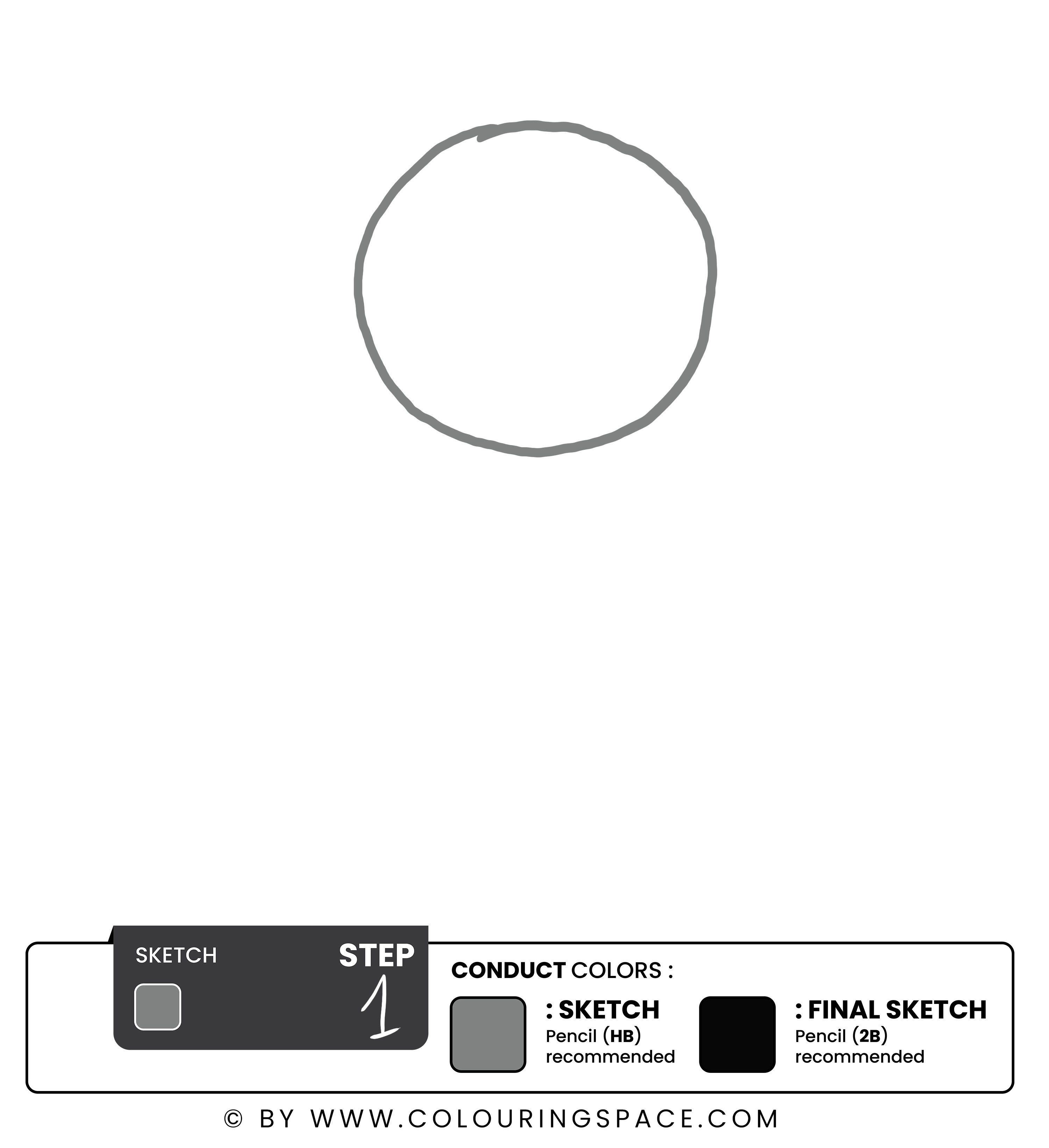 Step 1 - Draw a Circle
