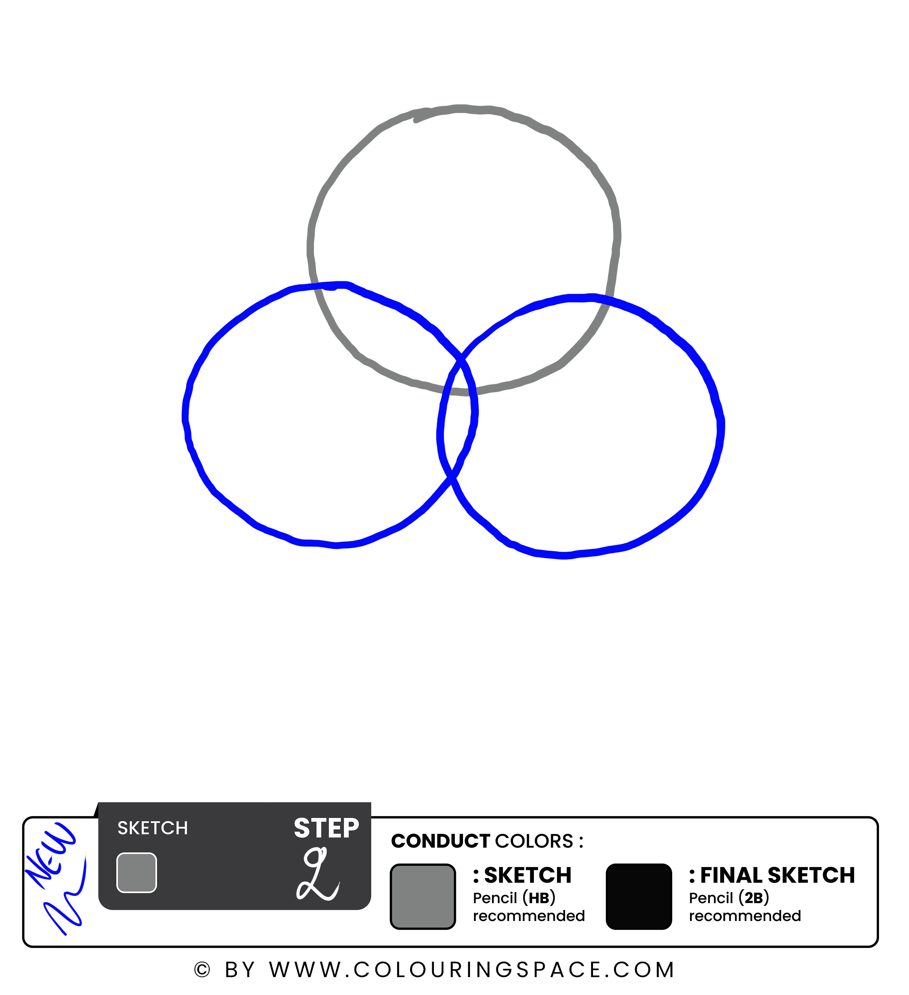 Step 2 - Draw Two More Geometrical Circles 