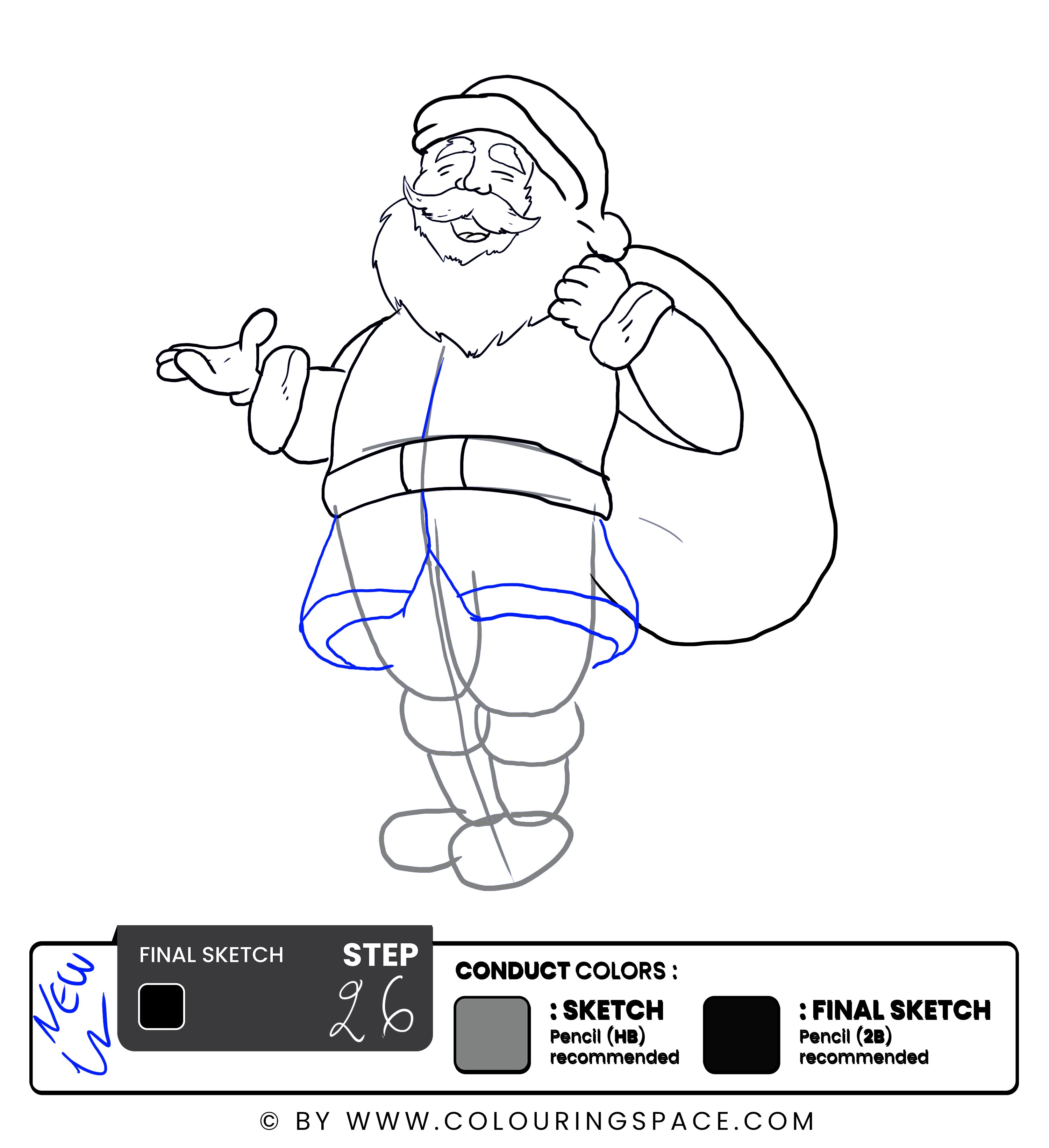 Step 26: Adding the Flowy Bottom of the Coat