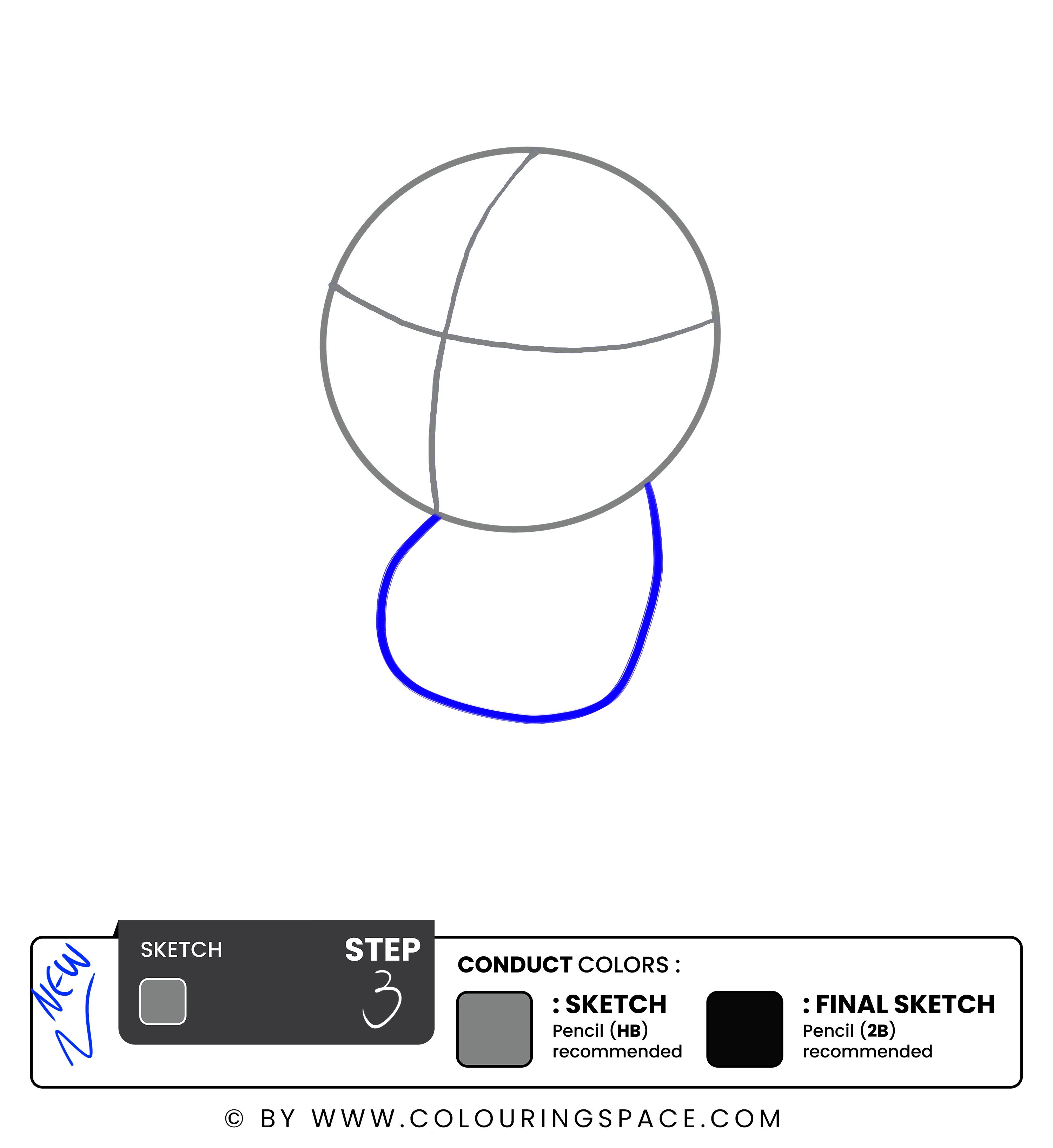 Step 3 – Sketch the Outline of the Body