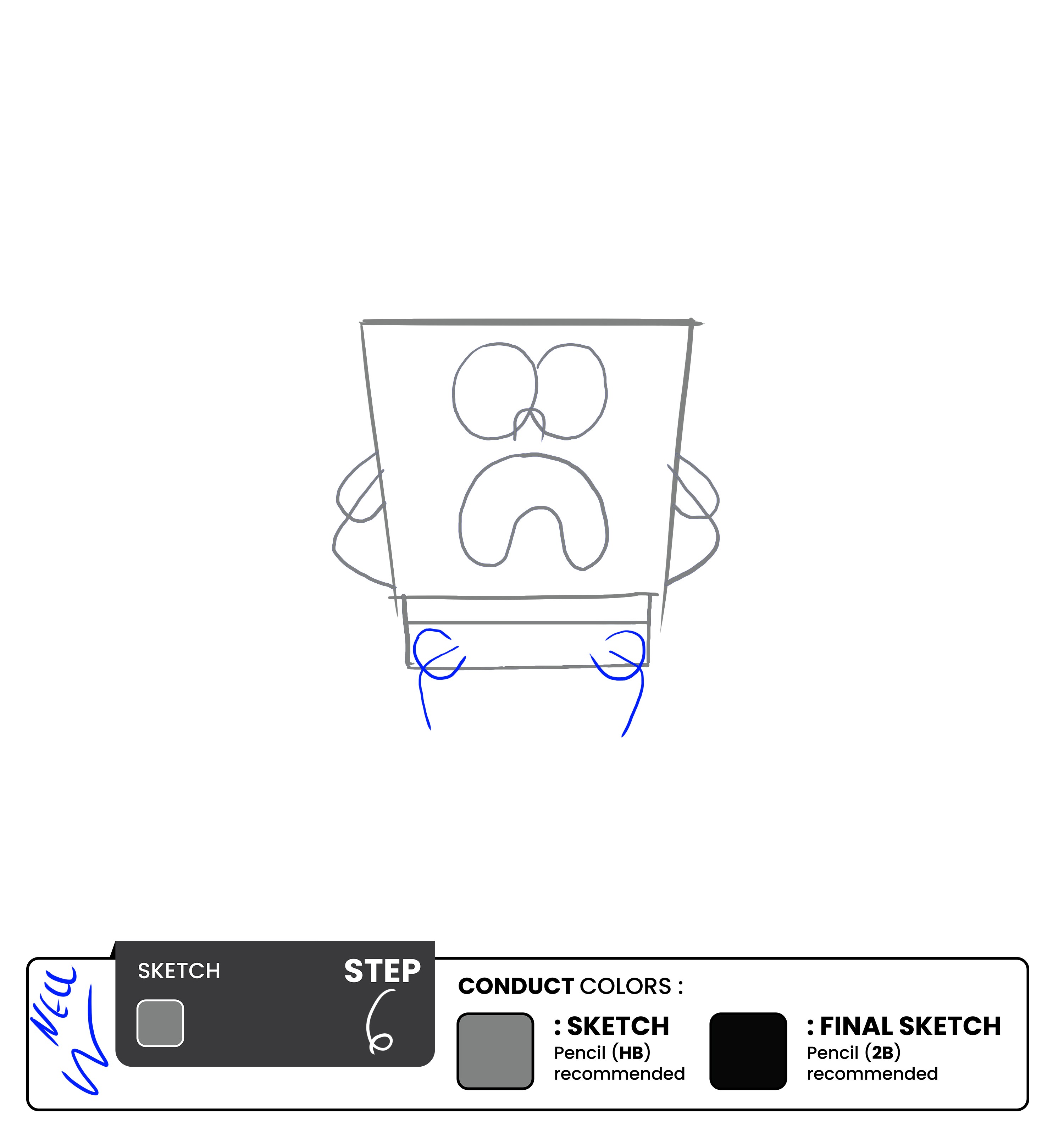 Step 6 - Sketch the Legs