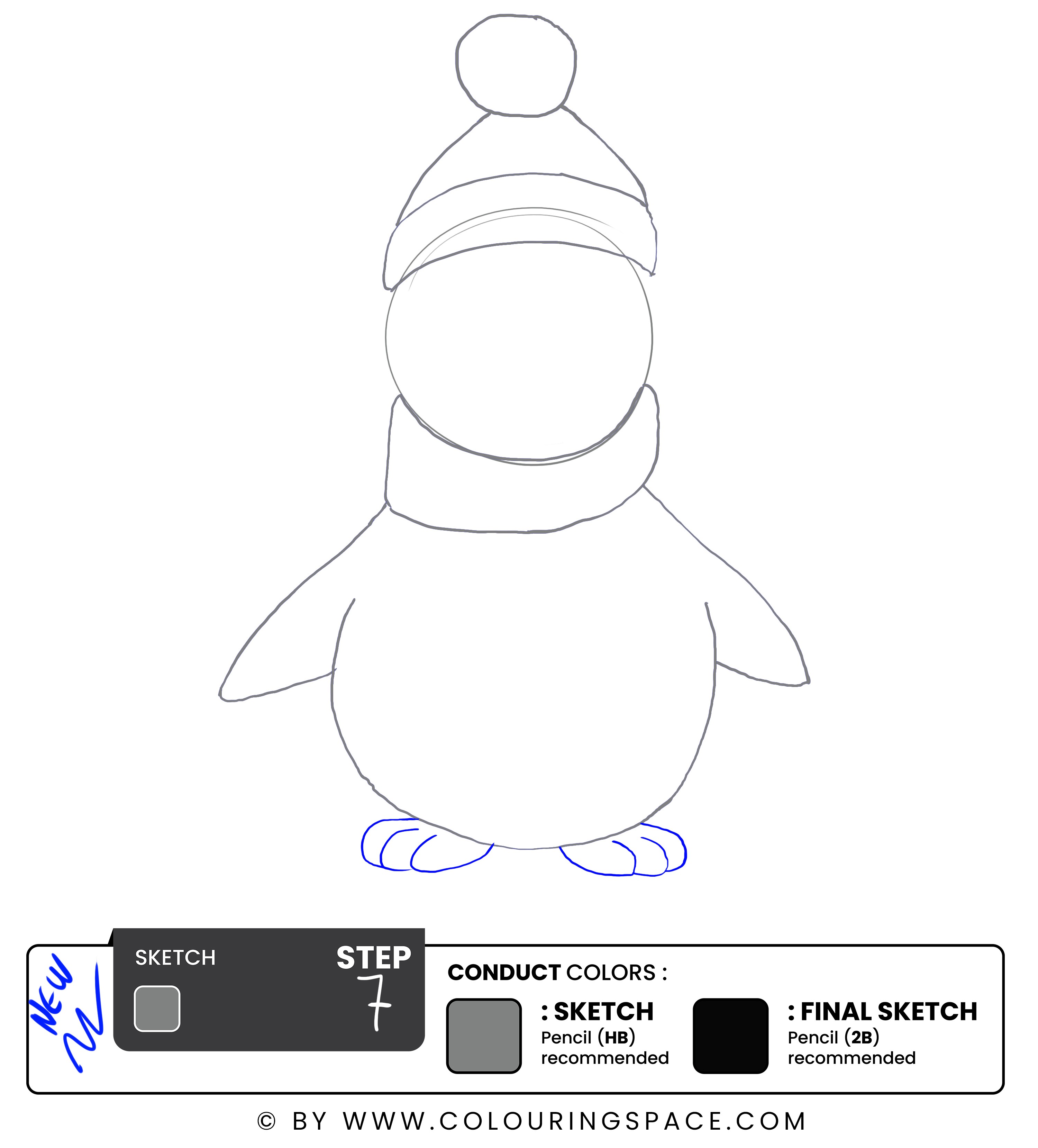 Step 7: Add the Feet 