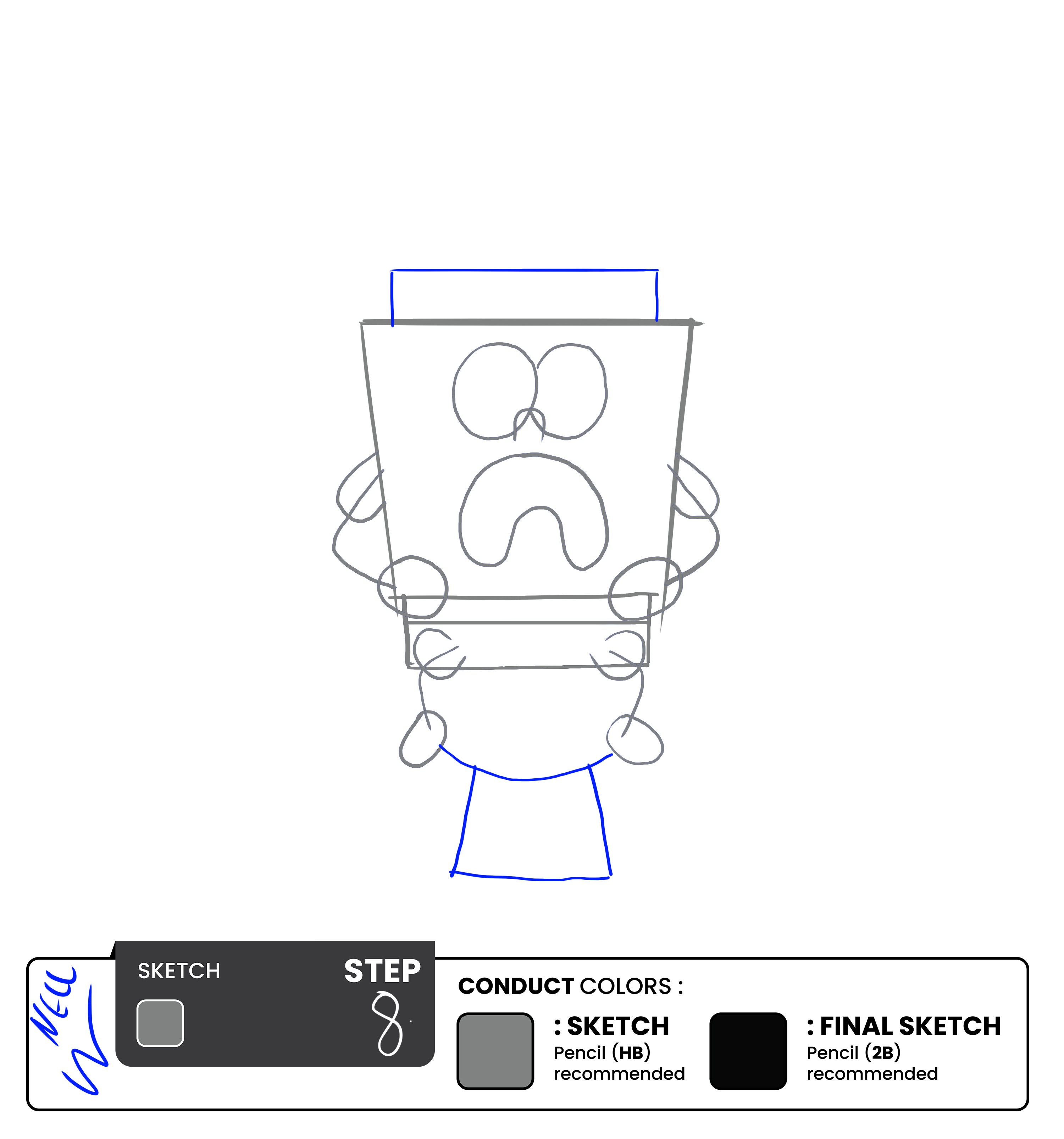 Step 8 – Start off with the Seat