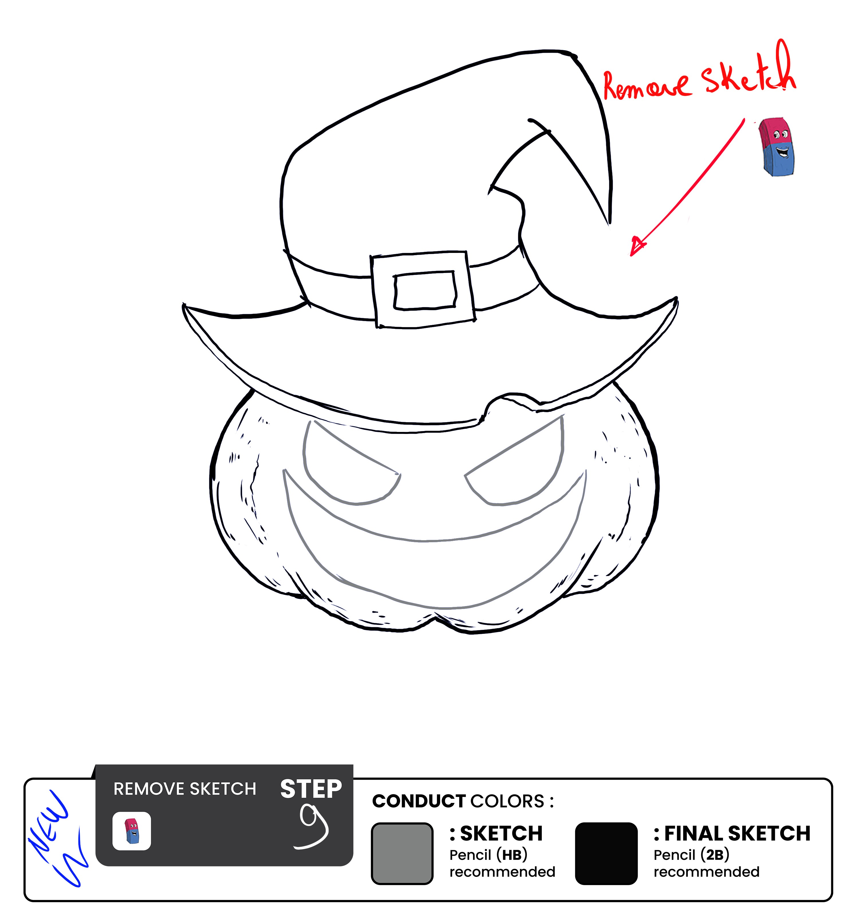 Step 9 - Remove the Sketch